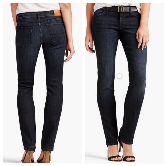 Lucky Brand Sweet Straight Jeans in Buena Park Wash. - Picture 1 of 16